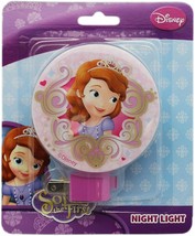 Disney Sofia the First Pink Shade and Purple Base Night Light - £7.75 GBP