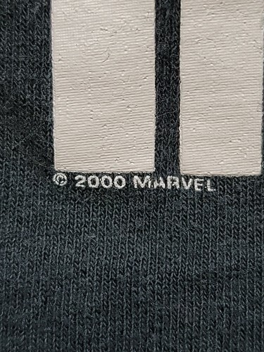 Vintage 2000 Marvel Comic PUNISHER Black XL Graphic T Shirt Delta Pro Weight Tag Item image 3