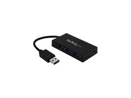 StarTech HB30A3A1CFB 4 Port USB Hub - USB 3.0 - USB A to 3 x USB A and 1... - $70.99