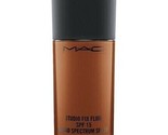 MAC NC17 Cosmetics Foundation Oil Free Full Coverage Natural Matte Finis... - $22.76