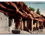 Ancient Cliff Dwellings Manitou Colorado Co Unp DB Cartolina S11 - $5.08
