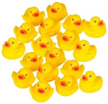18 Safe Rubber Ducks - Bath Time Fun and Gifts - £11.92 GBP