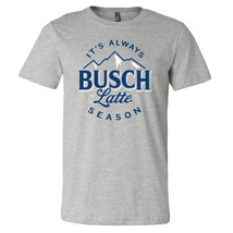 Busch Latte Season T-Shirt Grey - £27.44 GBP+
