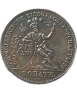 Medaglia commemorativa cantonale svizzera 20 Batzen - Argovia 1809, rest... - $18.55 CAD