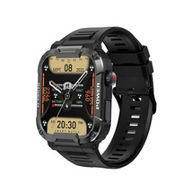 Mk66 Smart Outdoor Three-Proof Watch Dual-Mode Call Bluetooth Outdoor Waterproof - £81.77 GBP