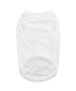 Doggie Design White 100% Cotton Dog Tank Sizes XS-3XL - €7,71 EUR