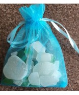 40+ Pieces ~ Genuine Lake Erie Beach Glass ~ Surf Tumbled ~ Assorted Sha... - $30.00