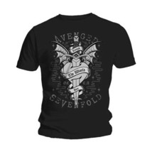 Avenged Sevenfold A7X Cloak and Dagger Official Tee T-Shirt Mens Unisex - £24.51 GBP