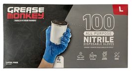 Grease Monkey Einweg Nitril-Handschuhe (100-Count) I Oder XL - $19.11