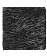 NEW Black Gray Sparkle Zebra Print Trivet Marble Stone Pot Holder Square... - £18.69 GBP