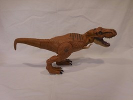 T-Rex Action Figure Jurassic Park Dinosaur Electronic Toy Roar Stomp Sound Gift - £21.37 GBP