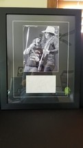 Lynyrd Skynyrd Ronnie Van Zant **Signed** Paper Cut Matted &amp; Framed With Photo - £1,569.12 GBP