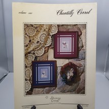 Vintage Cross Stitch Patterns, Chantilly Corral Volume One, 1984 Stoney Creek - $7.85