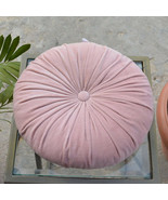 Blush Velvet Round chair cushion - $513.18 MXN+