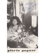 Gloria Gaynor Vintage Hand Signed Photo From New Jersey - $29.99
