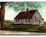 Oldest House in Brockton Heights Massachusetts MA UNP DB Postcard Y7 - £2.28 GBP