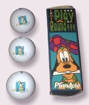 Pinnacle Pluto Limited Edition Set Of 3 Disney Golf Balls - £8.86 GBP