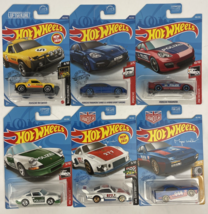 Lot of 6 HOT WHEEL PORSCHE 911 FJV41 WHITE GREEN Red  POLIZEI 944 Turbo 935 - $34.64