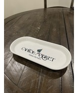 Fiestaware Homer Laughlin White Capitol Market Tree WV Oval Utility Tray... - $81.22 CAD