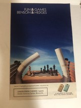 1997 Benson And Hedges Cigarettes Print Ad Advertisement pa22 - £5.45 GBP