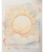 Sunburst - 60 Sheets Stationary - 10 Scenic Watercolor Styles - Writing ... - £17.54 GBP