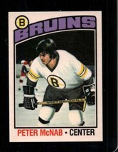 1976-77 O-PEE-CHEE #118 Peter Mcnab Exmt Bruins Nicely Centered *X100180 - £4.23 GBP