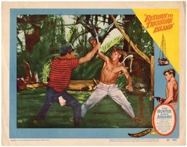 *RETURN TO TREASURE ISLAND (1954) Shirtless Tab Hunter Fight Scene BEEFC... - £27.33 GBP