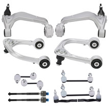 12x Front Lower Upper Control Arms Ball Joint Tie Rods For 2008-14 Cadil... - $342.22