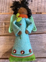 Wondershop - Fabric Angel with Mistletoe Christmas Tree Ornament - $344.09 MXN