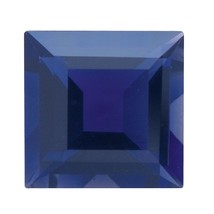 Natural Iolite Square Shape AA Loose Gemstone Available in 2.5MM-6MM - $15.14