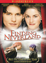 Finding Neverland (DVD, 2005, Widescreen) Johnny Depp Kate Winslet Hoffman - £4.26 GBP