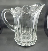 Heisey Clear Glass Panel Colonial Pattern 40 oz Water Ice Pitcher - £55.81 GBP