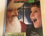 Miracle On 34th Street Vhs Tape Elizabeth Perkins Sealed New Old Stock - £5.44 GBP