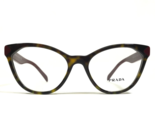 PRADA Eyeglasses Frames VPR 02T USH-1O1 Tortoise Red Cat Eye Full Rim 52... - $121.33