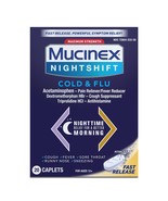 Mucinex Nightshift Cold &amp; Flu, *07/2025*Maximum Strength Powerful Multi-... - €7,83 EUR