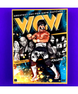 WCW Greatest Pay-Per-View Matches Volume 1 DVD 3 Disc Set 2014 WWE - £10.15 GBP