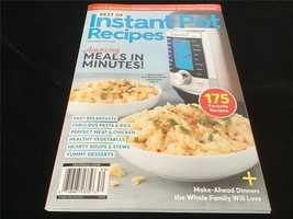 Centennial Magazine Best of Instant Pot Recipes :Amazing Meals in Minutes - £9.57 GBP