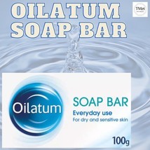 10 X 100g Boxes Oilatum Soap Bar for Dry Skin Gently Cleanses Moisturise Protect - £69.85 GBP