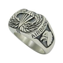 Airborne 101 Division Eagle Sterling Silver 925 US Army Men’s Ring - $144.15
