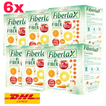 6X Fiberlax Verena Detox Drink Fiber Weight Control Natural Lemon Flavor Vitamin - £90.50 GBP