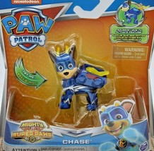 Paw Patrol Mighty Pups Super Paws Chase Figure New - £9.21 GBP