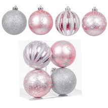 4Uds Adornos Colgantes Arbol Adornos Colgantes Bolas Decorativas Navidad Esferas - £18.48 GBP