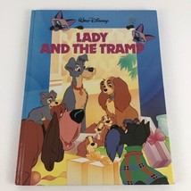 Walt Disney Lady And The Tramp Classic Large Hardcover Book Vintage 1988 - $16.78