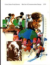 U S P S Stamps - 1979 USPS Mint Set of Commemorative Stamps - UNOPENNED - $10.90