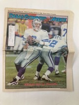 Dallas Cowboys Weekly Newspaper January 6 1996 Vol 21 #30 Troy Aikman - £10.59 GBP