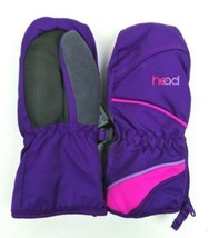 HEAD Jr. Ski Mittens - Insulated, Purple/Pink, Child Size Small - Ages 4... - £15.45 GBP