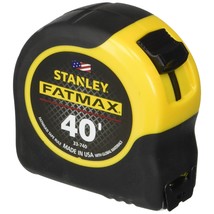 Stanley Tools FatMax 33-740 40-Foot Tape Rule with BladeArmor Coating,black; Yel - $63.99