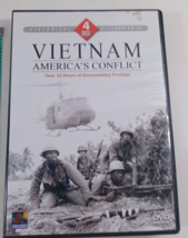 vietnam america&#39;s conflict DVD full screen not rated B&amp;W/color good - $5.94