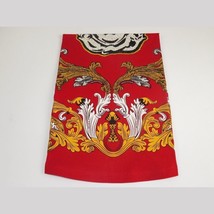 Men LAVERITA European Fashion Shirt Short Sleeves Medusa Floral Design 93361 Red image 5