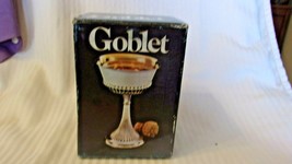 Vintage 1981 Silverplated Goblet from Leonard Of Italy, 5.625&quot; Tall BNOS #910 - $28.50